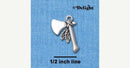 1 silver plated INDIAN TOMAHAWK Charm  chs1206