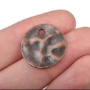 copper coin charms