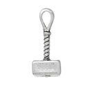 5 HAMMER of THOR Charms, Mjolnir Hammer, Viking Charms, Superhero Charm Pendants, 23mm x 10mm chs2105
