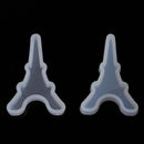 2 RESIN EIFFEL TOWER Molds, Silicone Mold, (1-5/8" x 1-1/8") charm pendants or cabochons soap mold, clay mold, reusable,  tol0753