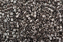 Size 15/0 Miyuki Delica Seed Beads, Steel, Color DBS0021, 7 grams, bsd0072