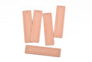 5 Copper Border Rectangle Charms, metal stamping blanks, 46x12mm, 18 gauge, msb0410