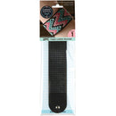 Counted Cross Stitch Black Cuff Bracelet Blank, 8" x 1-1/2, Vegan Leather, Faux Leather, embroidery bracelet, with instructions, cft0070