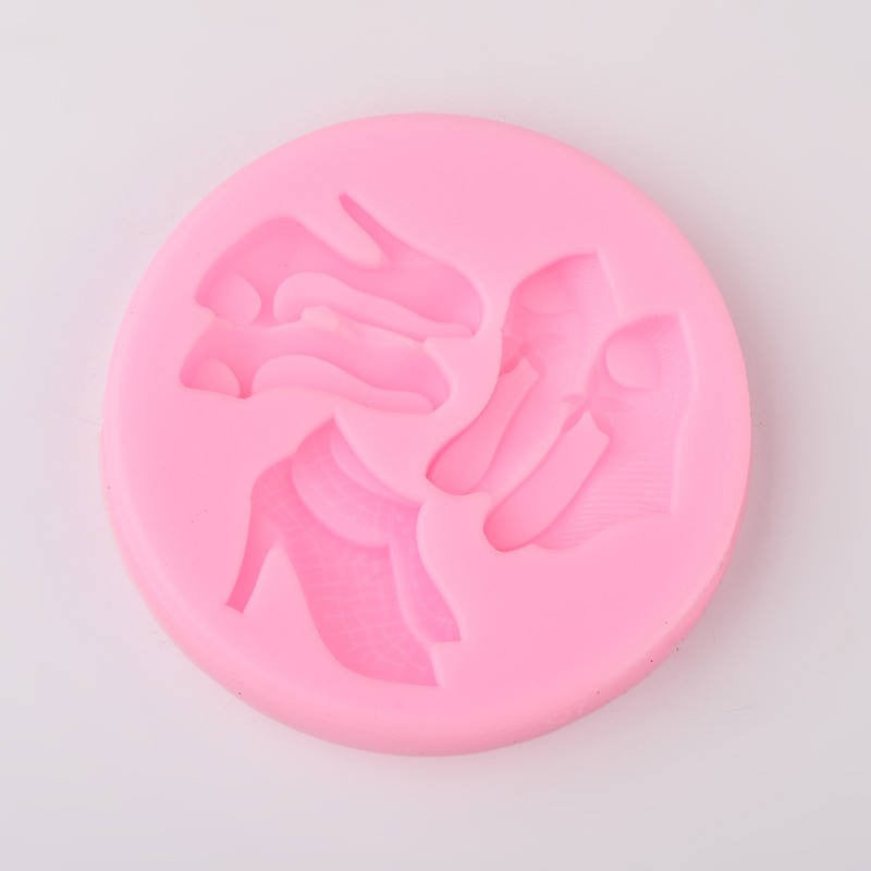 HIGH HEEL SHOES Resin Mold, Silicone Mold for jewelry, candy making, Ice Resin, reusable, mold makes 3 different shapes, tol0735