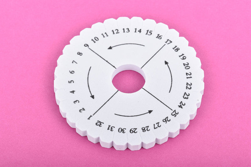 4" KUMIHIMO DISC 32 slot Foam Pattern Form, for jewelry braiding, jewelry making,  rope making,  macrame jewelry tol0736