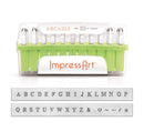 3mm ARCADIA Font Metal Stamp Kit, Alphabet UPPERCASE Font Metal Stamping Set, ImpressArt Metal Alphabet Letter Stamping Set, tol0749