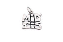 MID SIS Sterling Silver Charm Pendant,  pms0111