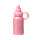 25 Opaque Acrylic PINK BABY Bottle Charms 29mm cha0090