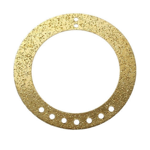 5 STARDUST WASHER Chandelier Pendants Brass Gold Metal 35mm . chg0351