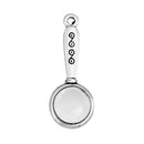 10 LOOKING GLASS Charm Pendants, Glass Magnifier Charms, Hand Mirror Fashion Charms, 32x12mm, chs2427