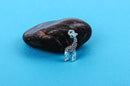 Silver Plated GIRAFFE Charm Pendant chs0465