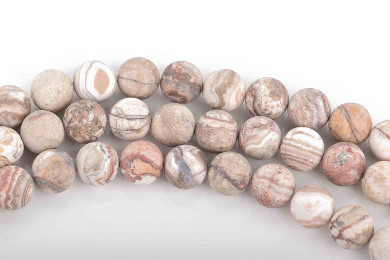 12mm DESERT JASPER Round Beads, Smooth Matte Frosted Round Gemstone Beads, full strand, 32 beads per strand, gja0185