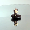 3D Happy MONKEY Resin Charm  cha0114