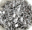 15 Silver pewter spoon glue on bails for pendants . fba0036