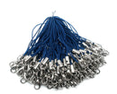 ROYAL BLUE Cell Phone Charm Cords with Lobster Clasps . 10 pieces fin0332