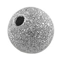 30 Antique Silver Stardust Metal Round Beads  8mm  bme0100