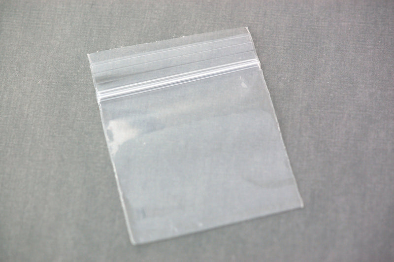 100 Zipper Lock Resealable Baggies 3x3" 3x3 inches