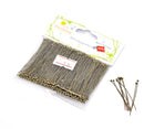 500 Thin Antique Bronze High Quality Ball Head Pins, 2" long (50mm)  24 gauge . Pin0031