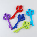 10 Large Acrylic KEY Pendants, mixed colors, about 2-1/2" long  cha0018