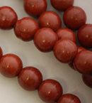 8 Large Howlite Stone Beads ROUND Ball 16mm . CHOCOLATE BROWN how0251