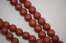 6mm Howlite Stone Beads ROUND Ball . CHOCOLATE BROWN how0217