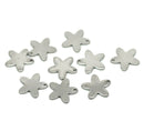 10 Stainless Steel Metal Stamping Blanks Charms, 5-POINT STAR shape, 18 gauge  . MSB0092a