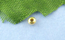2000 Gold Plated Smooth Round Ball Spacer Beads . 2.4mm  bme0055