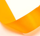 1.5 inches wide TANGERINE ORANGE Satin Ribbon for Weddings, Scrapbooking, Jewelry Making, Sewing, Gift Wrap . 25 yards rib0012