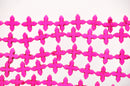 1 strand Howlite Stone Beads Hot PINK FANCY MALTESE Cross 15mm how0037