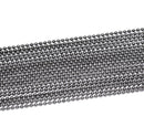 10 meters (over 32 feet) GUNMETAL BLACK TONE Metal Ball Chain 2.4mm  fch0120