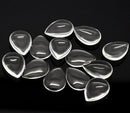 20 Clear TEARDROP Glass Dome Seals 29x20mm for Cabochons, Pendants, Charms, Scrapbooking cab0162