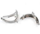 2 Metal Frames for Purse Clasp fin0163