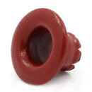 25 CRIMSON RED Eyelets for Scrapbooking, mixed colors 10x7mm fin0179