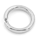 200 pcs 8mm STAINLESS STEEL Heavy Thick Open Jump Rings 15 gauge wire Findings  jum0017