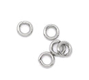 50 PCs 4mm STAINLESS STEEL Open Jump Rings 18 gauge wire Findings jum0166a