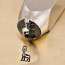 ImpressArt Metal Design Stamp,  6mm GIRAFFE  . tol0030