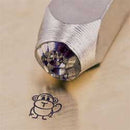 BONGO MONKEY Metal Stamp, ImpressArt Metal Design Stamp,  6mm MONKEY  . tol0029