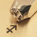 ImpressArt Metal Design Stamp,  6mm ZODIAC SAGITTARIUS tol0084