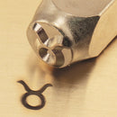 ImpressArt Metal Design Stamp,  6mm ZODIAC TAURUS **NEW**  tol0079