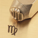 ImpressArt Metal Design Stamp,  6mm ZODIAC VIRGO **NEW**  tol0086
