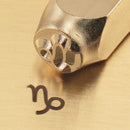 ImpressArt Metal Design Stamp,  6mm ZODIAC CAPRICORN tol0085