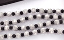 1 Strand VOLLEYBALL Round Acrylic Beads . bubblegum beads, 11mm, bac0007