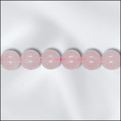 Round Pink ROSE QUARTZ Beads, 8mm  Grade A Natural Gemstones, 1 strand gqz0043