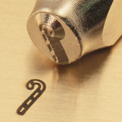 ImpressArt Metal Design Stamp,  6mm CANDY CANE   tol0071