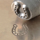 ImpressArt Metal Design Stamp,  6mm HORSESHOE   tol0022