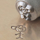 ImpressArt Metal Design Stamp,  6mm SON STICK FIGURE  tol0128