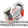 ImpressArt Metal Alphabet Letter Stamping Set,  4mm GEISHA Font  tol0142