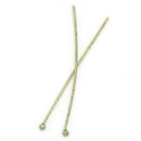 500 Antique Bronze THIN Ball Head Pins, 1-3/8" long (35mm)  24ga  24 gauge . Pin0022
