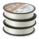 20 yards BEADALON WILDFIRE FROST White Bead Weaving Thread, .008 in, 0.20mm, 12 lb, wir0038