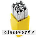 ImpressArt Metal Number Stamping Set,  4mm JEANIE tol0252